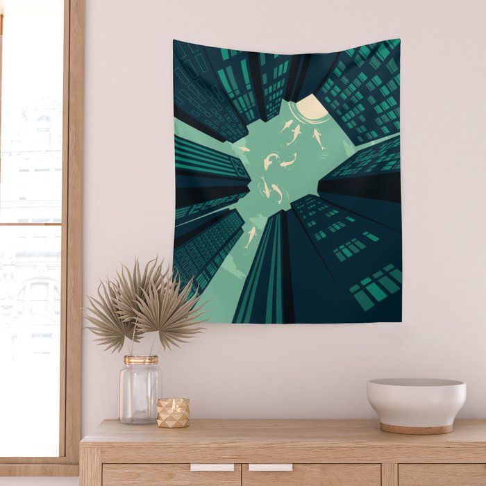 Solitary Dream Wall Tapestry Gallery Image 2