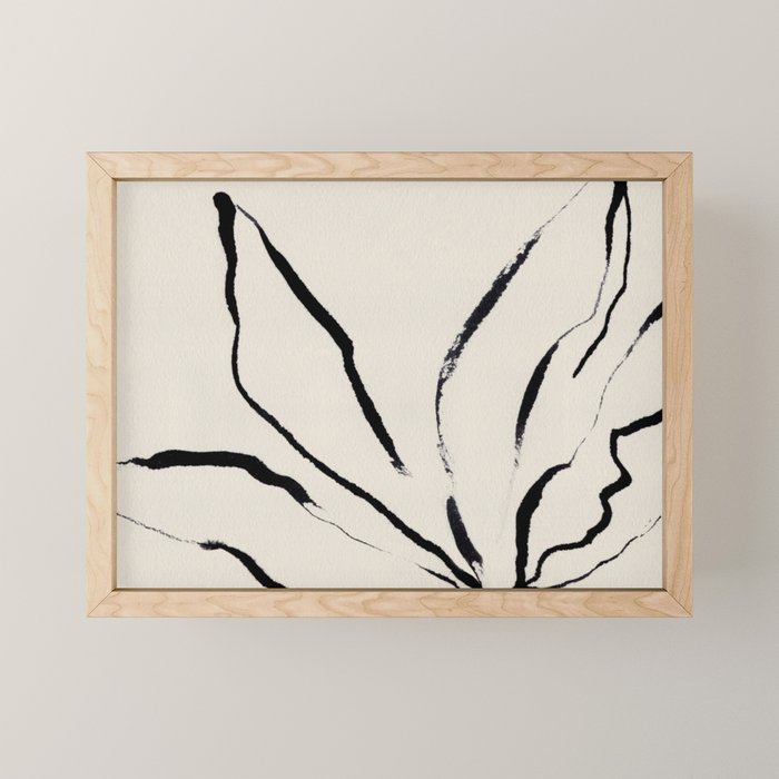 Ink Flower 1 Mini Art Print Gallery Image 1