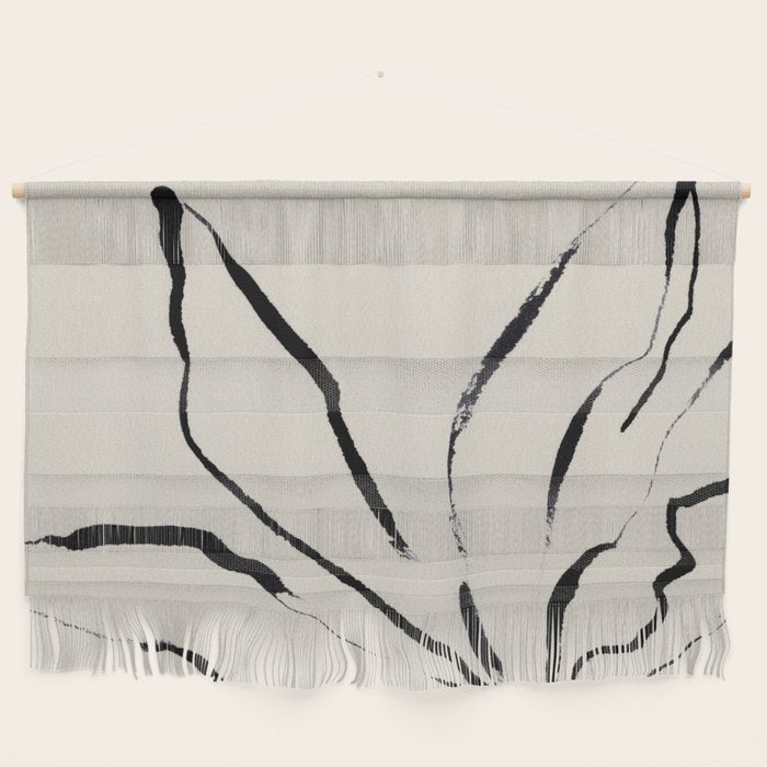 Ink Flower 1 Wall Hanging Gallery Image 1