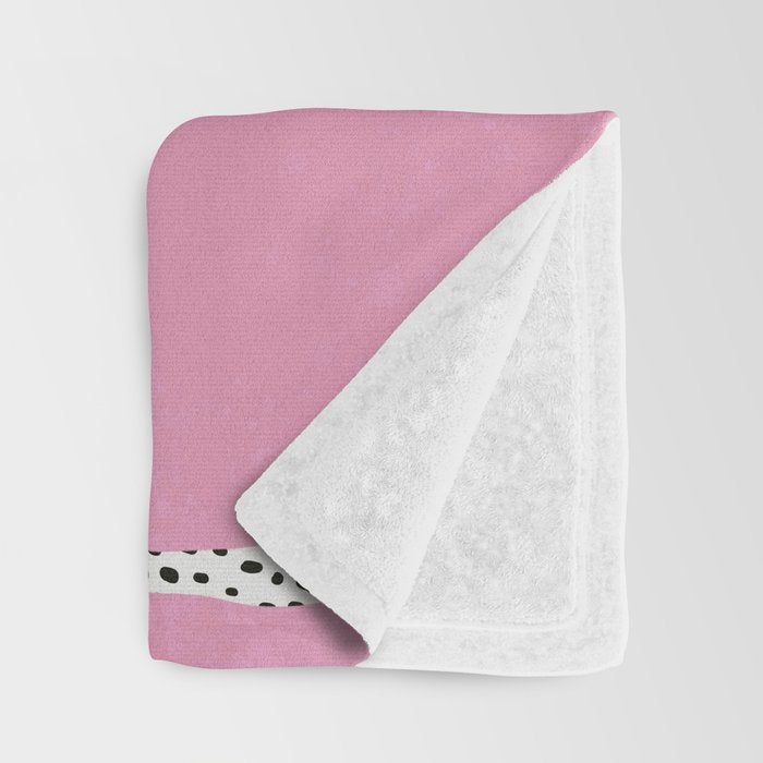 Pink Leopard Throw Blanket Gallery Image 3
