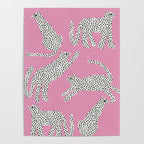 Pink Leopard Poster Gallery Image 4