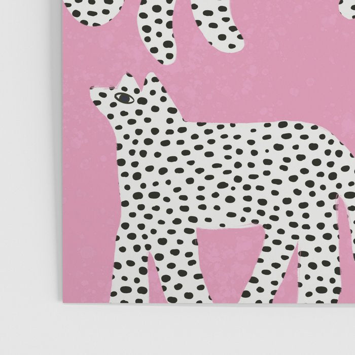 Pink Leopard Poster Gallery Image 3