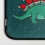 Cute Christmas Dinosaurs Dinos Dinosaur Laptop Sleeve Gallery Image 3