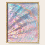 Opal Glow Pearlescent Abstract Serving Tray Gallery Image 1