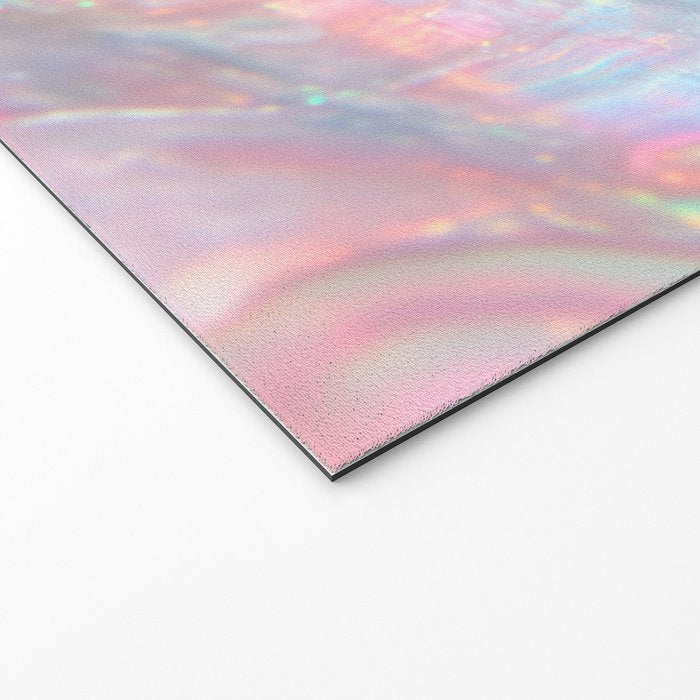 Opal Glow Pearlescent Abstract Welcome Mat Gallery Image 2