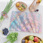 Opal Glow Pearlescent Abstract Cutting Board Gallery Image 2