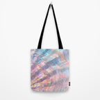 Opal Glow Pearlescent Abstract Tote Bag Gallery Image 2