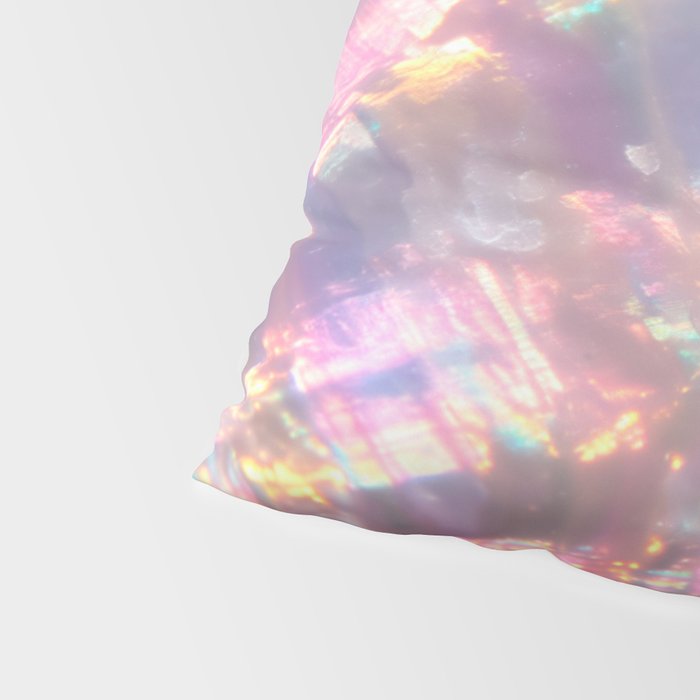 Opal Glow Pearlescent Abstract Pillow Sham Gallery Image 4