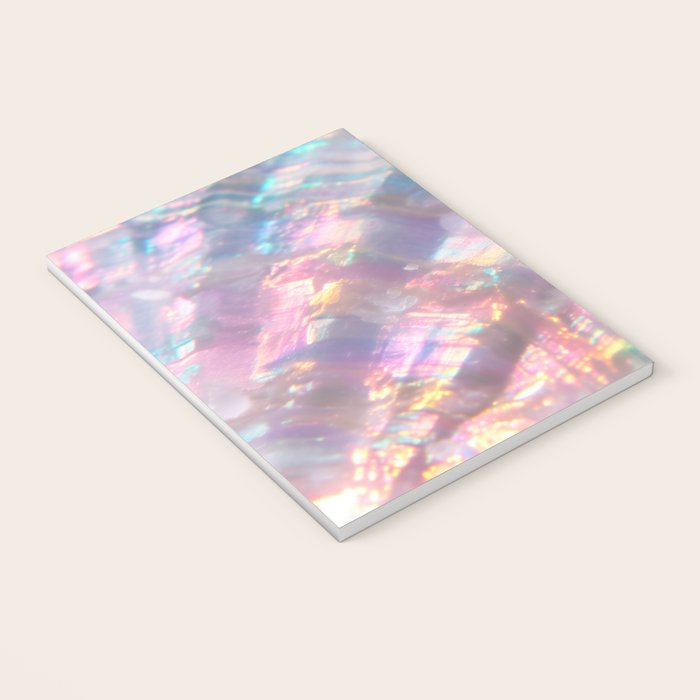 Opal Glow Pearlescent Abstract Notebook Gallery Image 3