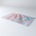 Opal Glow Pearlescent Abstract Rug Gallery Image 3