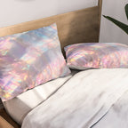 Opal Glow Pearlescent Abstract Pillow Sham Gallery Image 2