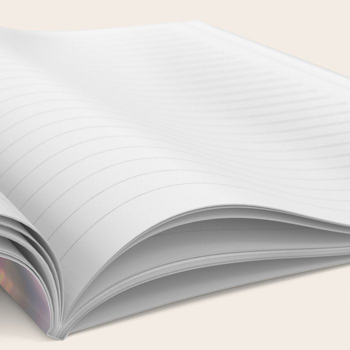 Opal Glow Pearlescent Abstract Notebook Gallery Image 2