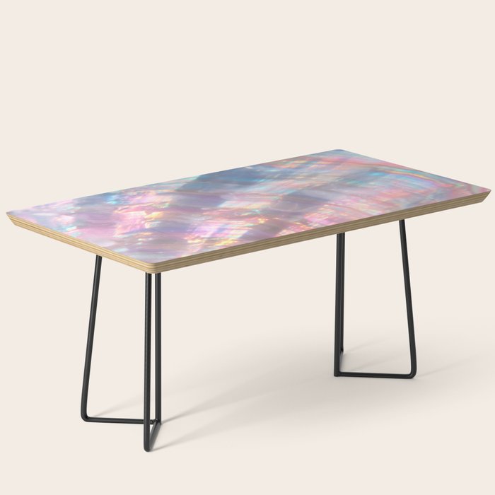 Opal Glow Pearlescent Abstract Coffee Table Gallery Image 1