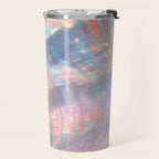 Opal Glow Pearlescent Abstract Travel Mug Gallery Image 2
