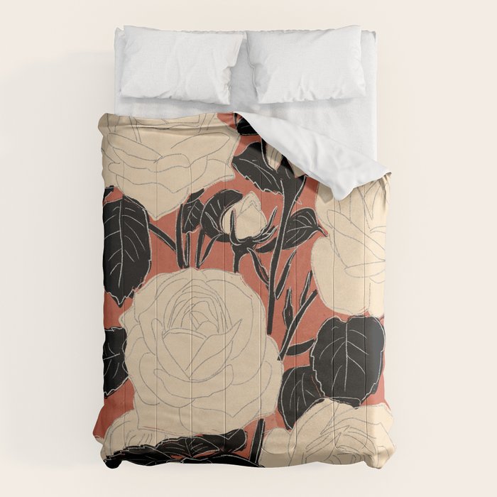 White Roses 4 Comforter Gallery Image 6