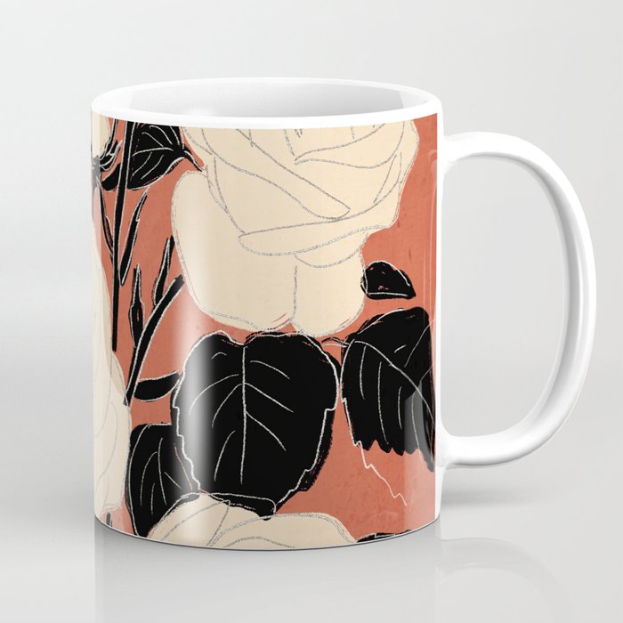 White Roses 4 Coffee Mug Gallery Image 1
