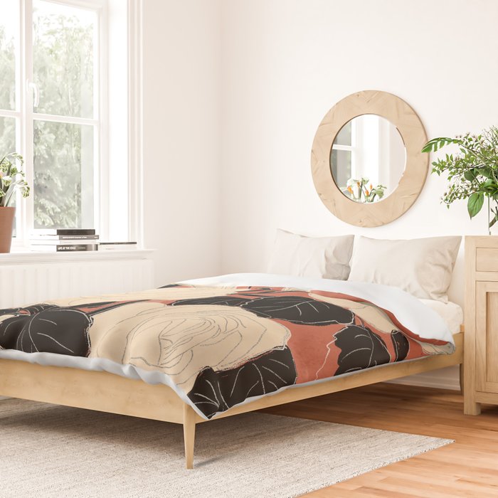 White Roses 4 Duvet Cover Gallery Image 2