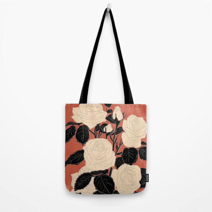 White Roses 4 Tote Bag Gallery Image 2