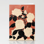 White Roses 4 Stationery Card Gallery Image 2