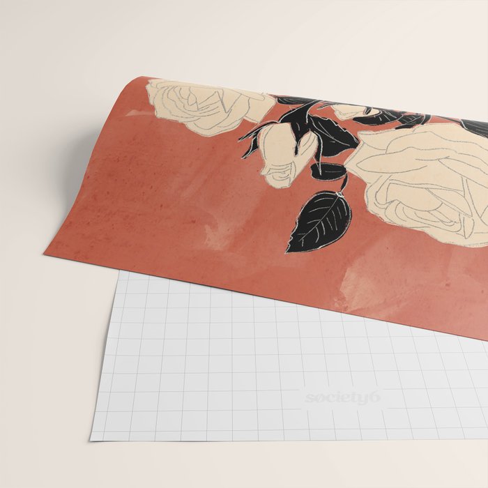 White Roses 4 Wrapping Paper Gallery Image 2