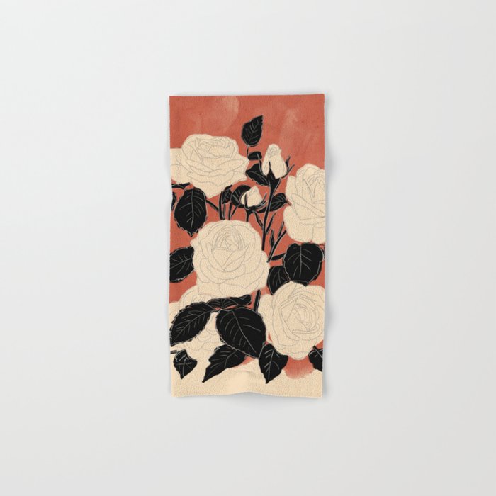 White Roses 4 Bath Towel Gallery Image 1
