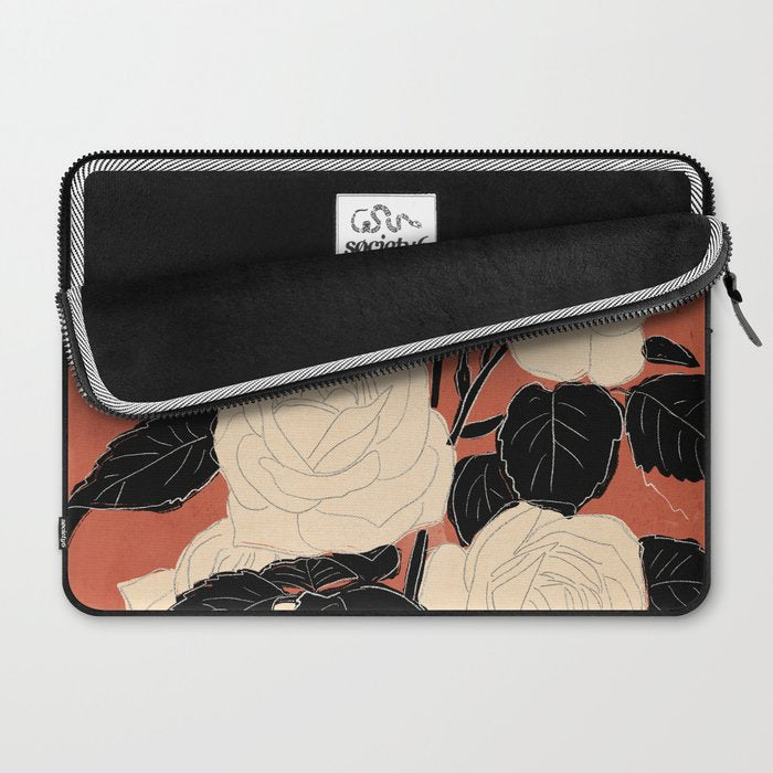 White Roses 4 Laptop Sleeve Gallery Image 2