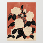 White Roses 4 Poster Gallery Image 4
