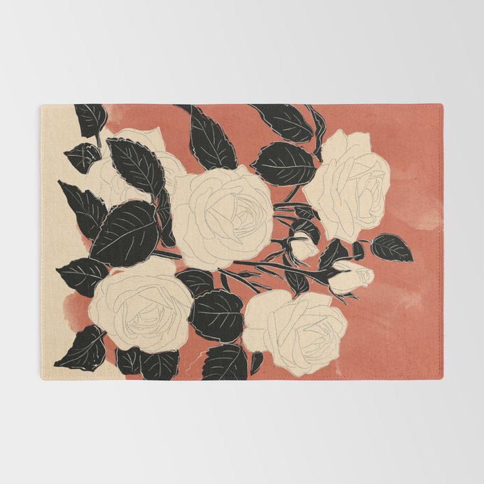 White Roses 4 Rug Gallery Image 2