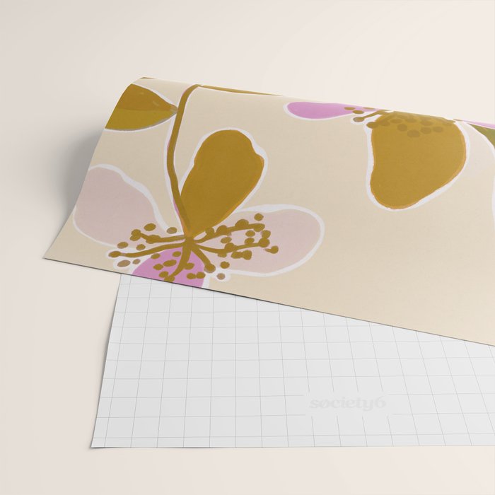 Colorful Iris Flowers Wrapping Paper Gallery Image 2