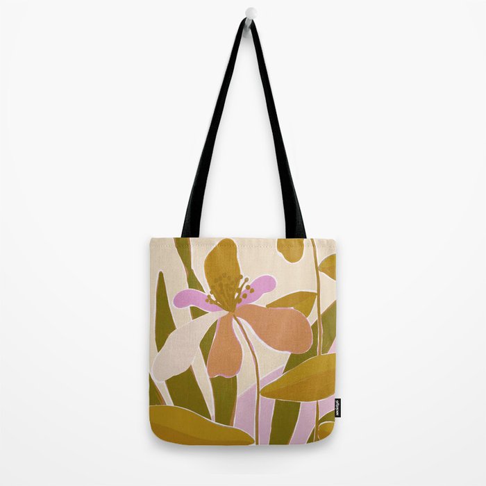 Colorful Iris Flowers Tote Bag Gallery Image 2