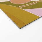 Colorful Iris Flowers Welcome Mat Gallery Image 2