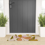 Colorful Iris Flowers Welcome Mat Gallery Image 3