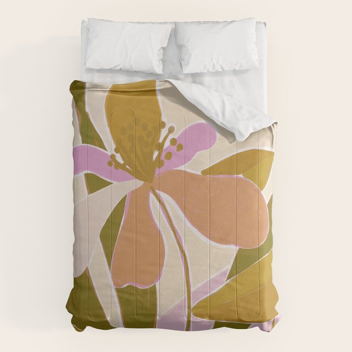 Colorful Iris Flowers Comforter Gallery Image 6