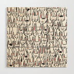 Bunny family Wood Wall Art Gallery Image 1