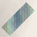 Striped Abstract Glass Relection Yoga Mat Gallery Image 1