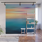 Abstract Seascape Wall Mural Gallery Image 1