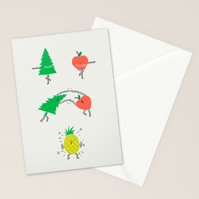 Pineapple Stationery Card Gallery Image 2