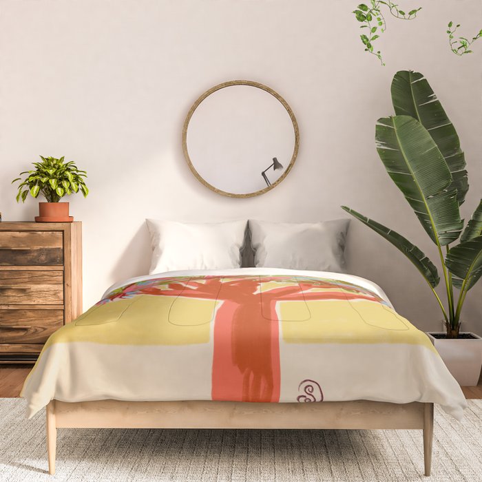 COLOURFUL DRAGON TREE Comforter Gallery Image 3