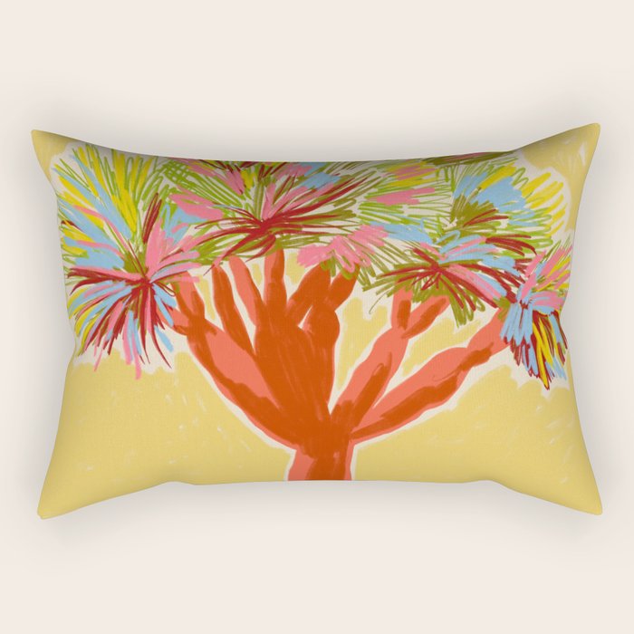 COLOURFUL DRAGON TREE Rectangular Pillow Gallery Image 2