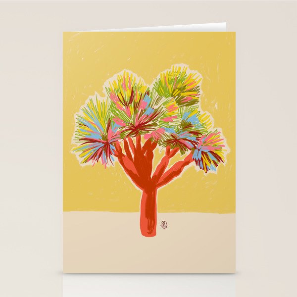COLOURFUL DRAGON TREE Stationery Card Gallery Image 2