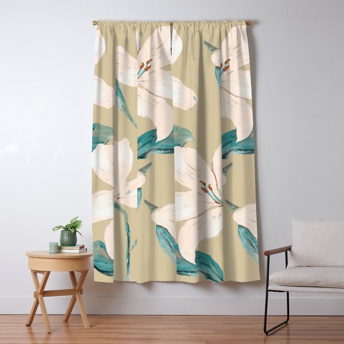 Spring Flowers 3 Window Curtain Gallery Image 5