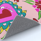 Hot Pink Sacred Hearts Rug Gallery Image 4