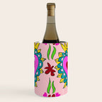 Hot Pink Sacred Hearts Wine Chiller Gallery Image 1