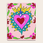 Hot Pink Sacred Hearts Notebook Gallery Image 4