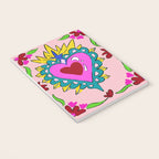 Hot Pink Sacred Hearts Notebook Gallery Image 3
