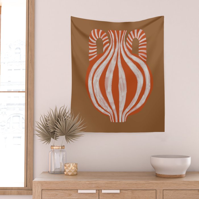 Minimal Pottery 1 Wall Tapestry Gallery Image 2