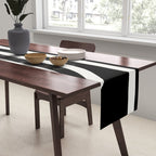 Bold Curvature Stripes XXXVI Table Runner Gallery Image 2