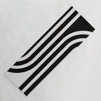 Bold Curvature Stripes XXXVI Yoga Mat Gallery Image 1