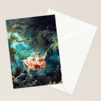 Jean Honore Fragonard The Swing Stationery Card Gallery Image 2