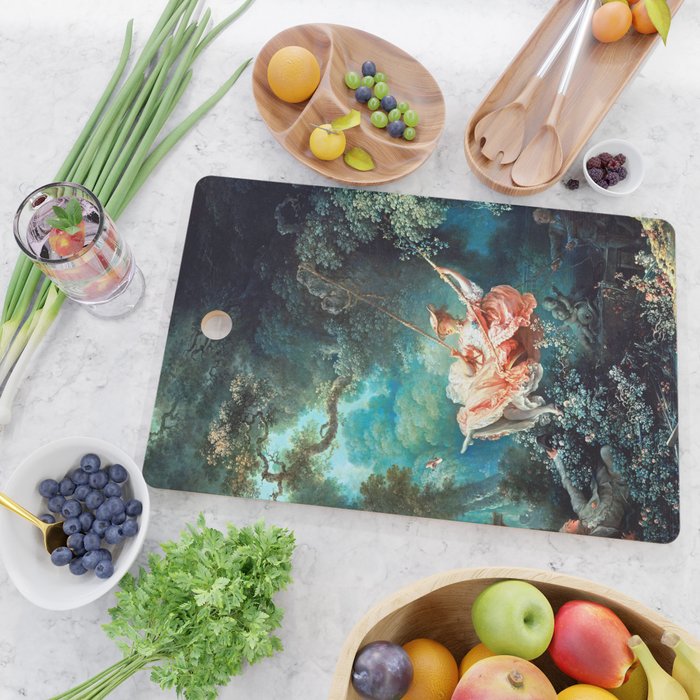 Jean Honore Fragonard The Swing Cutting Board Gallery Image 2
